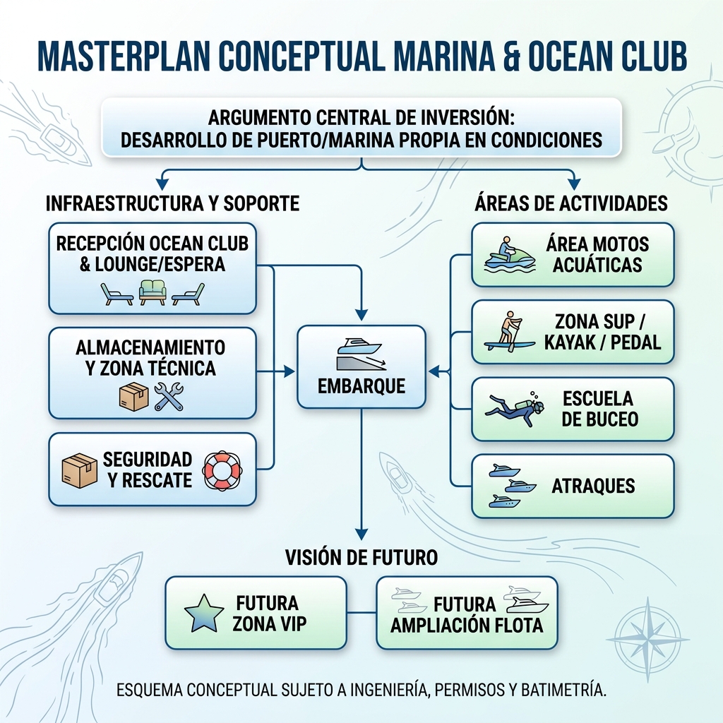 Mapa conceptual del puerto